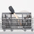 Silicone Series Large Spatula with Natural Handle and Black Head