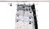 6 Quality Heavy Duty Pants Hangers, Extra Wide Adjustable Clips, Multi Stackable Add on Hangers, Chrome