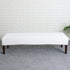 FORCHEER Dining Bench Cover Waterproof Stretch Jacquard Bench Slipcover for Living Room Washable Ottman Cover Bench