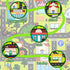 3'x5' Kids Carpet Playmat Rug Kids Car Rug Play Mat Educational Play Rugs Town Traffic Road Map Rugs City Life Car Mat