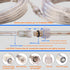 Areful 16Ft Rope Lights, Waterproof Connectable Strip Lighting Blue, Indoor Outdoor Mood Lighting for Home Christmas