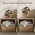 Cute Mushroom Decor, Wooden Floating Mushroom Shelf for Wall, Crystal Display Shelf Rock Gem Stone Display Shelf Wall