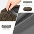 Set 2 2 (Brown,12" (30cm)) baibu of Stool Covers Round, Super Soft Round Bar Stool Cushion Covers Seat Cushion