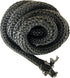 LavaLock Wood Stove Replacement Gasket, Graphite Impregnated Fiberglass, 5/8" x 84" Rope