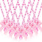 XunYee 36 Pcs Baby Shower Necklace Gender Reveal Cute Feet Acrylic Pacifiers