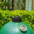 Cast Iron Cap for Big Green Egg Dual Function Metal Top, Daisy Wheel Chimney Cap for M/L/XL/XXL Big Green Egg