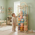 Sortivo 3 Set, 60In Stuffed Animal Storage & Organizer with Animal Figurines Large Capacity Stuffy & Plushies Storage