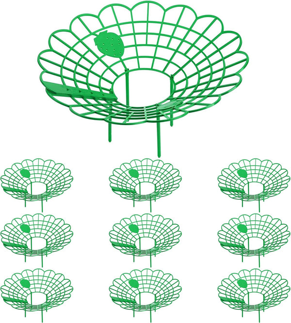 Iceyyyy 10 Pack Strawberry Plant Stand Supports-Strawberry Plant Support Stand Rack with 4