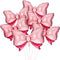 6 Pieces Pink Bow Balloon Mouse Party Decoration, Jumbo Bow Balloon for Wedding and Gender Reveal