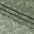 Leia 36 Inch Sheer Curtains Sage Green Tiers for Kitchen, Double Rod Pockets Window Living Room Curtain