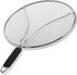 BergKoch Splatter Screen for Frying Pan | 13 Inch Stainless Steel Grease Splatter Guard for Cooking