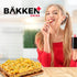 Bakken Swiss Air Fryer Tray, 2-in-1 Nonstick Copper Crisper Air Fry Basket - Extra-large 9.5"x13" for Baking & Crispy