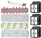 Multi-Surface Pet Brush Rolls 2787 & Vacuum Filters 1866 Replacement Parts,Compatible with