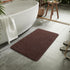 LOCHAS Luxury Bathroom Rug Shaggy Bath Mat, 20 x 30 Inch, Washable Non Slip Bath Rugs for Shower, Soft Plush Chenille