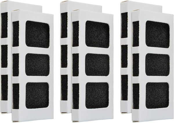 Canamax PAULTRA2 Refrigerator Air Filter - Compatible with Frigidaire, Pureair Ultra 2, Pack of 6