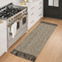 Collive Kitchen Runner Rug, 2x4.3 Hand-Woven Reversible Washable Rug for Entryway, Cotton Boho Decor