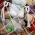 YKBU Hammock (Cream,49" Stuffy Animal Net for Stuffed Animals Storage Macrame Stuffed Animal Toy Display Plush Toy