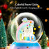 VECU Unicorn Snow Globe with Music, Perfect Music Box for Kids, Girls, Granddaughters Birthday (Manual Snow Drift)