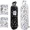 2pcs Waterproof Plastic Grocery Trash Bag Holder, Shopping Carrier Organizer for Kitchen Storage, Multiple Designs