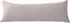 Reafort Ultra Soft Sherpa Body Pillow Cover with Zipper Closure, 21"x54", Taupe