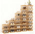 6 Closet(Original Tier Foldable Shoe Rack, Natural Bamboo Space Saving Shoe Storage Organizer,Easy Assembly & Strong
