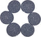 6 Pcs Woven Braided Coasters for Drinks, Absorbent Modern Dining Room Decor, Housewarming Cup Mat (Navy Blue)