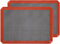 Silicone Baking Mat, Nonstick Food Safe Tray Pan Liners for Making Cookies, Macarons, Bread (16.54"x11.61"/2 Pack)