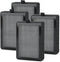 LV-H128 Replacement HEPA Filter - For LEVOIT LV-H128, PUURVSAS (HM669A), ROVACS (RV60) Air Cleaner, 4 Pack