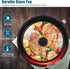 Universal Lid for Pots, Pans, and Skillets, Silicone Replacement Pan Cover for 6", 7", 8" Diameter Cookware