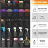 40 Closet Over the Door Shoe Organizer, Large Mesh Pockets Hanging Shoe Rack Organizer for Behind the Door Storage