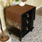 LAVSHOME Embroidered Nightstand Cover Cloth.Anti-Slip End Table Cover Cloth for Bedroom,Square Side Table