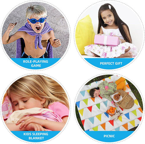 50x30 inches 3-12 BANGSAUR Kids Beach Towels with Hood, Soft Cotton Toddlers Girls Baby Years Bath Pool Swiming Towel