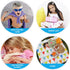 50x30 inches 3-12 BANGSAUR Kids Beach Towels with Hood, Soft Cotton Toddlers Girls Baby Years Bath Pool Swiming Towel