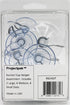 Suction Cup Hooks Combo Pack - 10 Pack, Powerful Window Hanging Suction Cups for Glass, Mirrors, Doors | 2 Large, 4