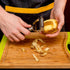 Deiss PRO Dual Julienne Peeler & Vegetable Peeler - Non-slip Handle, Y Peeler for Veggie Noodles