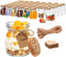 Brajttt 3.4 oz Small Glass Jar with Cork Lids,48 pcs Mini Glass Bottles,Spell