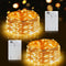Fairy Lights Battery Operated, 2 Pack 33FT 100 LEDs Mini Battery Powered