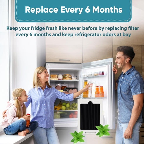 Omaeon Refrigerator Filters Compatible with 242047804 Frigidaire AIR Filter - PureAir Ultra, 4 pc Replacement