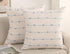 NUYECY Set of 2 Boho Throw Pillow Covers 22x22,Light Blue and White