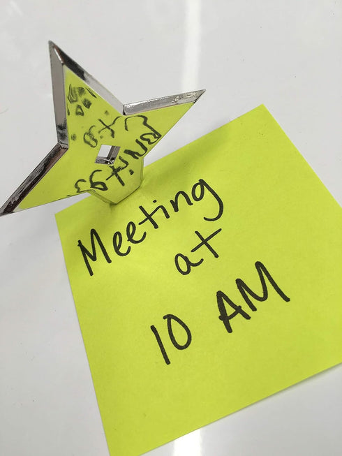 Cool Fridge Ninja Star Magnet, Decorative Whiteboard Magnets for Office, Home & School, Funny Anime Theme