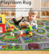 3'3" 5'2" Kids Rug x City Life Playmat Area Rug Car City Map Washable Traffic Road Educational Learning Nursery Rug