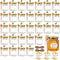 BIGIVACA 3 oz Mini Honey Jars - 30 Pack Hexagon Glass Jars