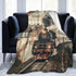 HSYOYO Train Travelling Throw Blanket Fluffy Fleece Blankets Vintage Lightweight Travel Blanket Indoor