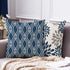 Hexagram Light Blue Geometric Pillow Covers, 16x16 Set of 4, Decorative Couch Cushion Pillow Case for Home Decoration