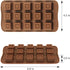 homEdge Truffle Mold Set of 4 Packs - Food Grade Non-Stick Silicone Jelly Chocolate Candy Ice Molds