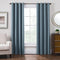 Keeco Antique Satin Grommet Room Darkening Window Panel, 52" x 95", Blue