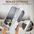 Countertop, Olimingse Bread Box For Kitchen Airtight Bread Storage Container, Time Recording Bread Keeper