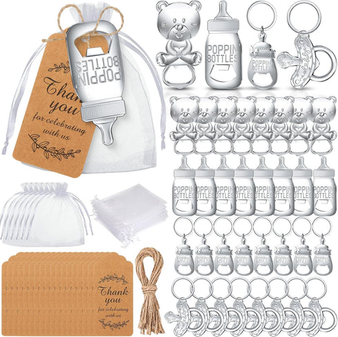 Pickmesh 32 Pcs Popping Bottle Openers Baby Shower Return Favors for Guests