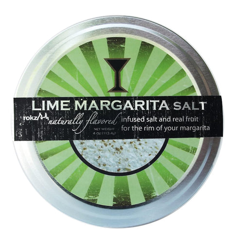 rokz Lime Margarita Salt Rimmerz Natural Margarita Salt for Cocktails & Mocktails