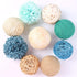 9pcs 3.5 Inch Fall Decorative Ball Orb Rattan Woven Orbs for Home Party Wedding Display Decor Props